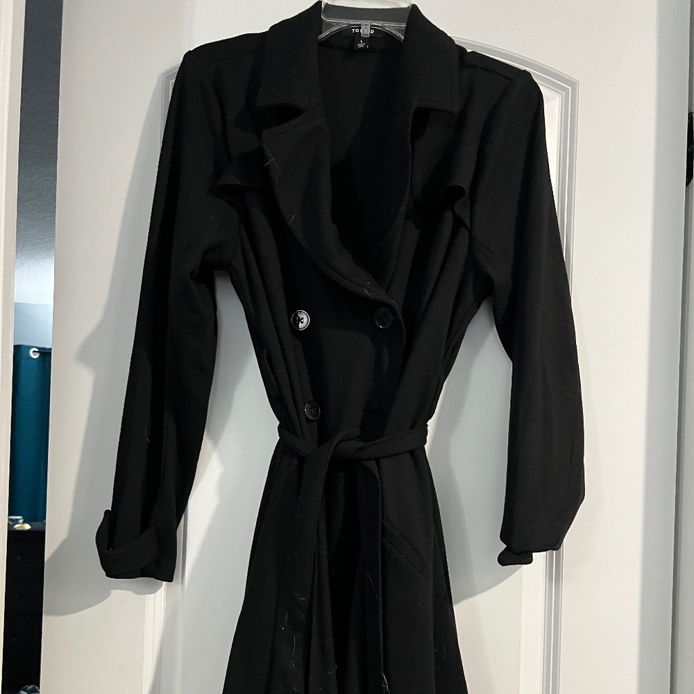 Torrid Super Soft trench peacoat 1x